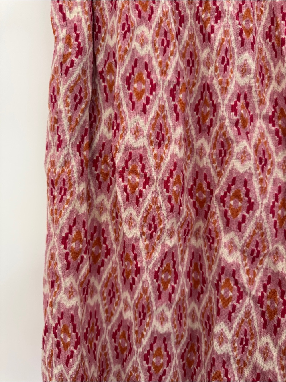 Faherty Pink Multi Wide-Leg Pants - Picture 5 of 5